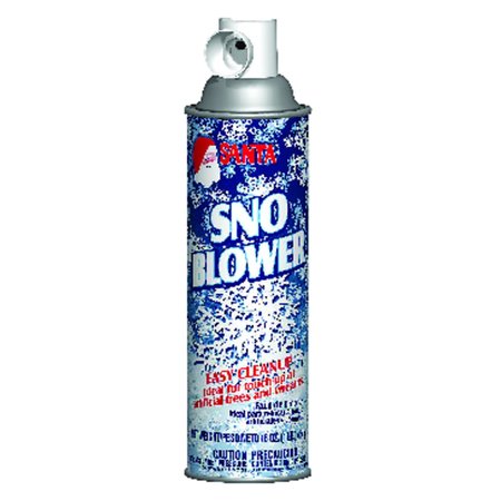 SANTA Snow Blower White 16 OZ Spray Decorative Snow 499-0523S